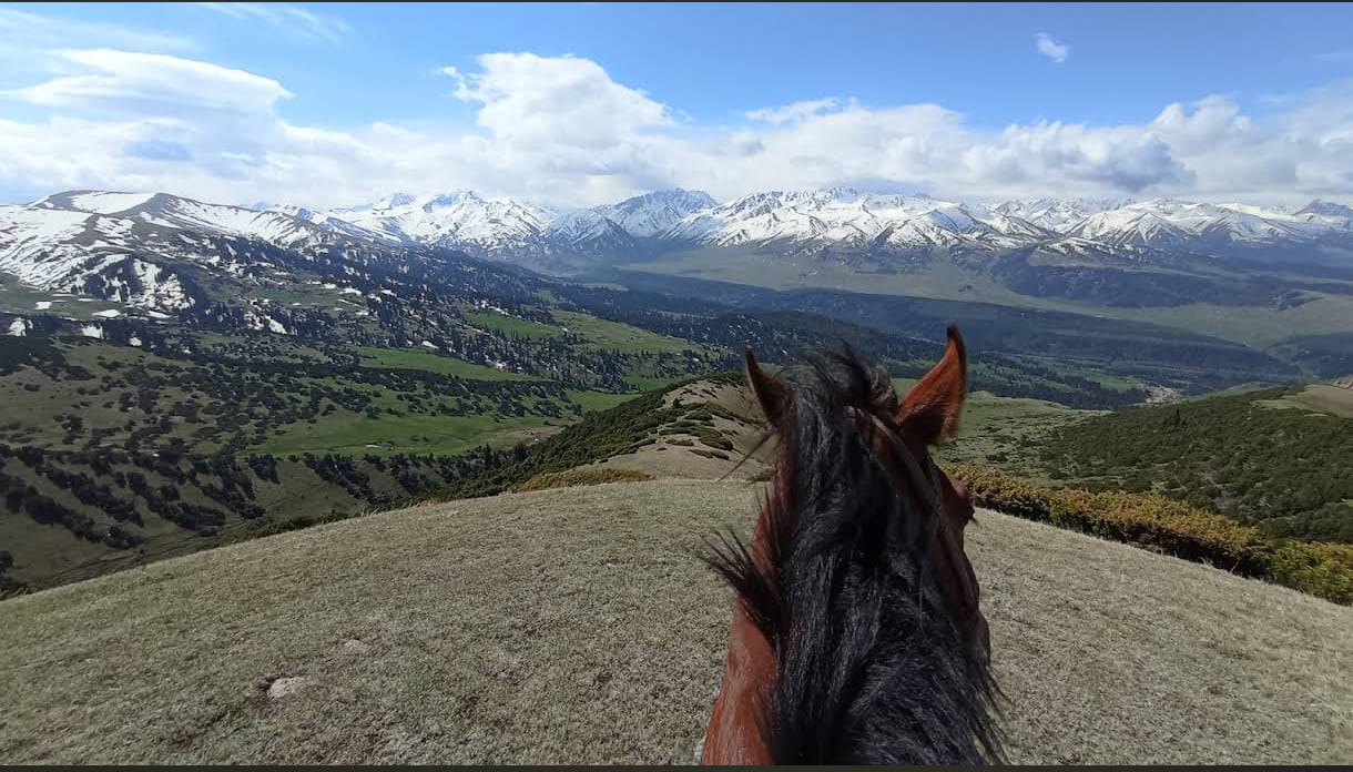 Endless peaks along the trail